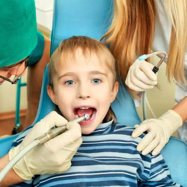 child dental cleaning