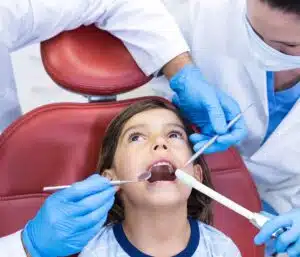 deep dental cleaning for kids